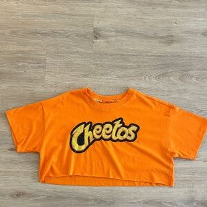 Forever 21 Orange Cheetos Graphic Tee
